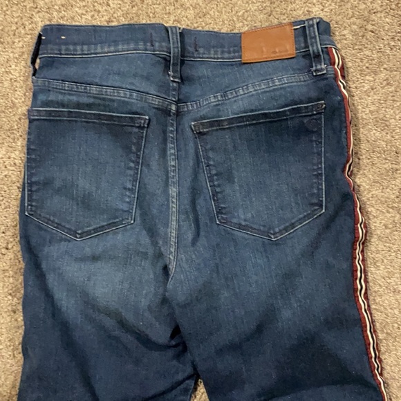 Madewell Stovepipe Jeans: Ribbon Tux Stripe Edition - Picture 5 of 10